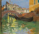 Leo Diet, Venedig, 1908, pastel on paper