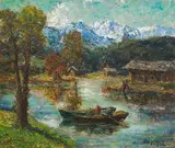 Otto Eduard Pippel, Lake Karer in Tyrol