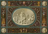 Jacob de Wit, Allegory of the Liberal Arts depicted by playing putti, oil on panel