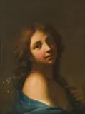 Onorio Marinari, Cupid, oil on canvas