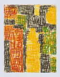 Günther Förg, Ohne Titel 1, 2005, Farblithografie auf grundiertem Arches Büttenpapier