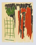 Günther Förg, Ohne Titel 2, 2005, Farblithografie auf grundiertem Arches Büttenpapier