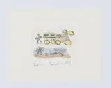 Franz Kernbeis, o.T., 1999, Druckgrafik auf Papier
