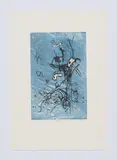 Hans Staudacher, o.T., 1986, Radierung auf Papier