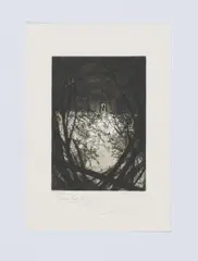 Linde Waber, Christmette, 1992, Radierung auf Papier