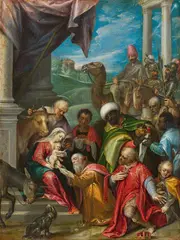 Hans Holtzmayr, Adoration of the Magi, c. 1600, oil on panel