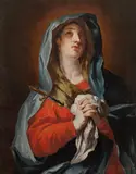 Johann Michael Rottmayr, Mater Dolorosa (Sorrowful Mother), oil on canvas