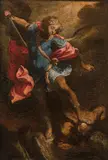 Guido Reni, The Archangel Michael, oil on canvas