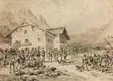 Franz Xaver von Pausinger, Royal hunt near Bad Ischl