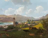 Rudolf von Alt, Lake Wolfgangsee in Upper Austria