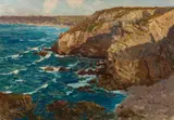 Alfred Zoff, Camaret bei Brest - Küste des atlantischen Ozeans