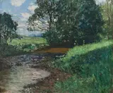 Alfred Zoff, Stream landscape