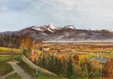 Tina Blau, View of Bad Aibling