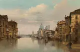 Karl Kaufmann, Venice, view of Santa Maria della Salute