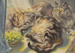 Norbertine Bresslern-Roth, Frühlingssonne, oil on jute