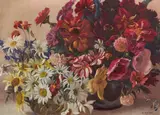 Norbertine Bresslern-Roth, Flower still life