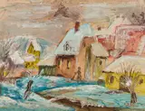 Franz von Zülow, Winter landscape