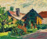 Karl Stark, Homestead with orchard