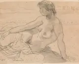 Maurice Barraud, Female nude
