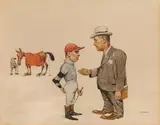 Carl Franz Bauer, Jockey and fine gentleman