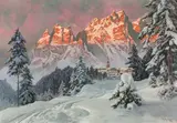 Alois Arnegger, Winter mountain landscape