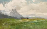 Edward Harrison Compton, Waxenstein, Wetterstein mountains