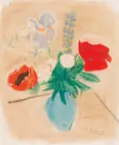 Ferdinand Kitt, Stilllife with flowers