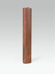 Stele by Karl Prantl, 1986, red russian granite, sold Jul 2021