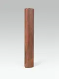 Karl Prantl, Stele, 1986, red russian granite