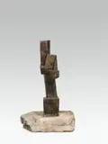 Josef Pillhofer, Figure with angled arm, 1965, bronze