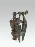 Wander Bertoni, Trumpeter, 1959, bronze