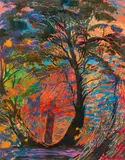 Ernst Fuchs, Orange tree