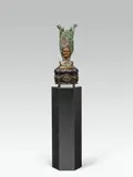 Ernst Fuchs, Janus Clock, after a design by Ernst Fuchs