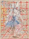 Peter Sengl, Sitz. Kind Ohne Sitz, 1978, mixed media on paper; unframed