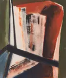 Leopold Ganzer, 09-01-45, 1988, acrylic on canvas; framed