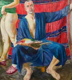 Josef Kern, Indian aftermath II, 1998, acrylic on canvas; unframed