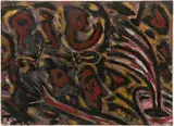 Erwin Bohatsch, Fire eater, 1983, mixed media on paper; unframed