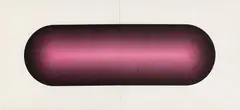Peter Kogler, Untitled, 1995, screen printing, acrylic on canvas; framed