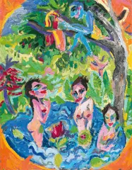 Untitled by Saša Makarová, 2004, oil on canvas; unframed, offered Jul 2021