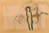 Peter Pongratz, Psychomodulator, 1967, mixed media on paper; framed