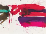Markus Prachensky, Ertruria orizontale, 2012, fablithography on laid paper; framed