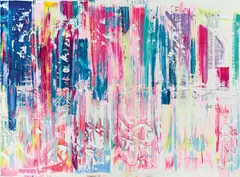 Paul Schrader, Untitled, 2018, acrylic on canvas; unframed