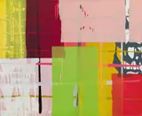 Thomas Reinhold, Stäbchen und Zapfen, 2006, oil on canvas; unframed