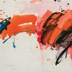 Josef Winkler, Untitled, 1995, oil on wood panel; framed