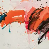 Josef Winkler, Untitled, 1995, oil on wood panel; framed