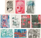 Friedensreich Hundertwasser, Art Club Mappe - ROTAPRINT PORTFOLIO