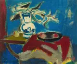 Joseph Floch, Still life, 1958-60, oil on canvas