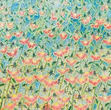 Erwin Dom Osen, Chinese Flower, oil on canvas