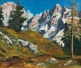 Otto Klar, Mountainscape