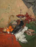 Hermine Lang-Laris, Still life, oil on panel